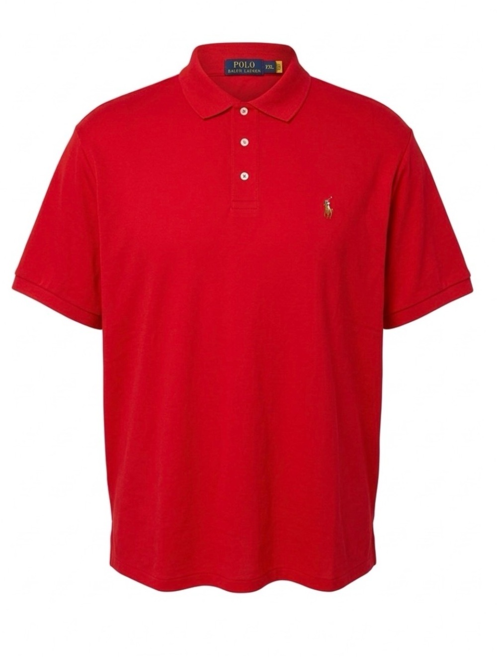 NWT Polo by Ralph Lauren Red Short-Sleeve Polo Shirt XXL